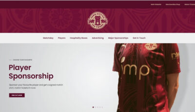 York City FC Sponsorship website