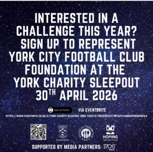 Charity Sleepout Poster