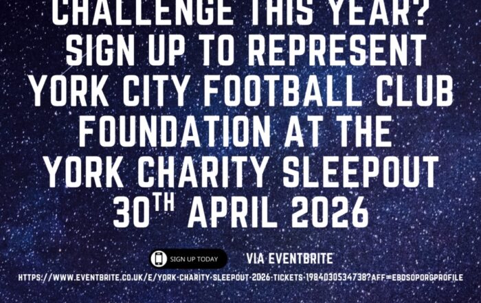 Charity Sleepout Poster